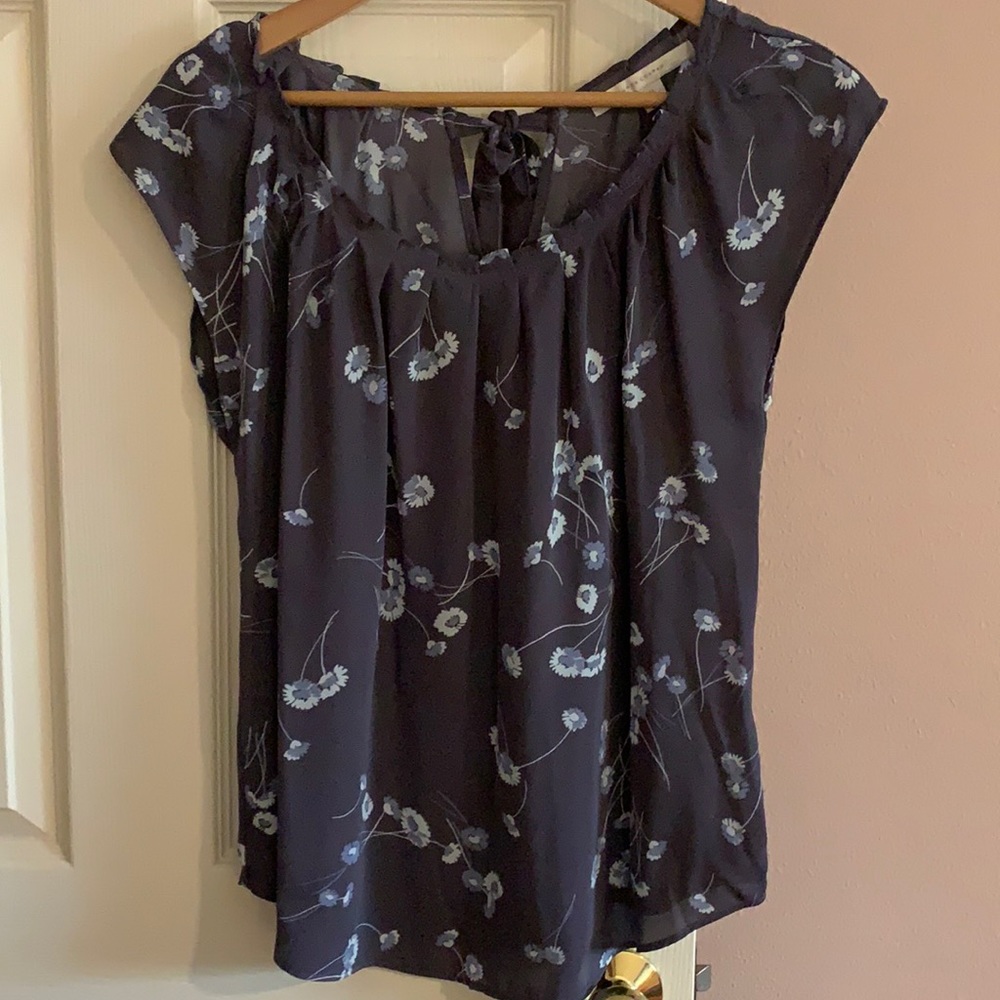 LC Lauren Conrad sleeveless scoop neck blouse size Medium